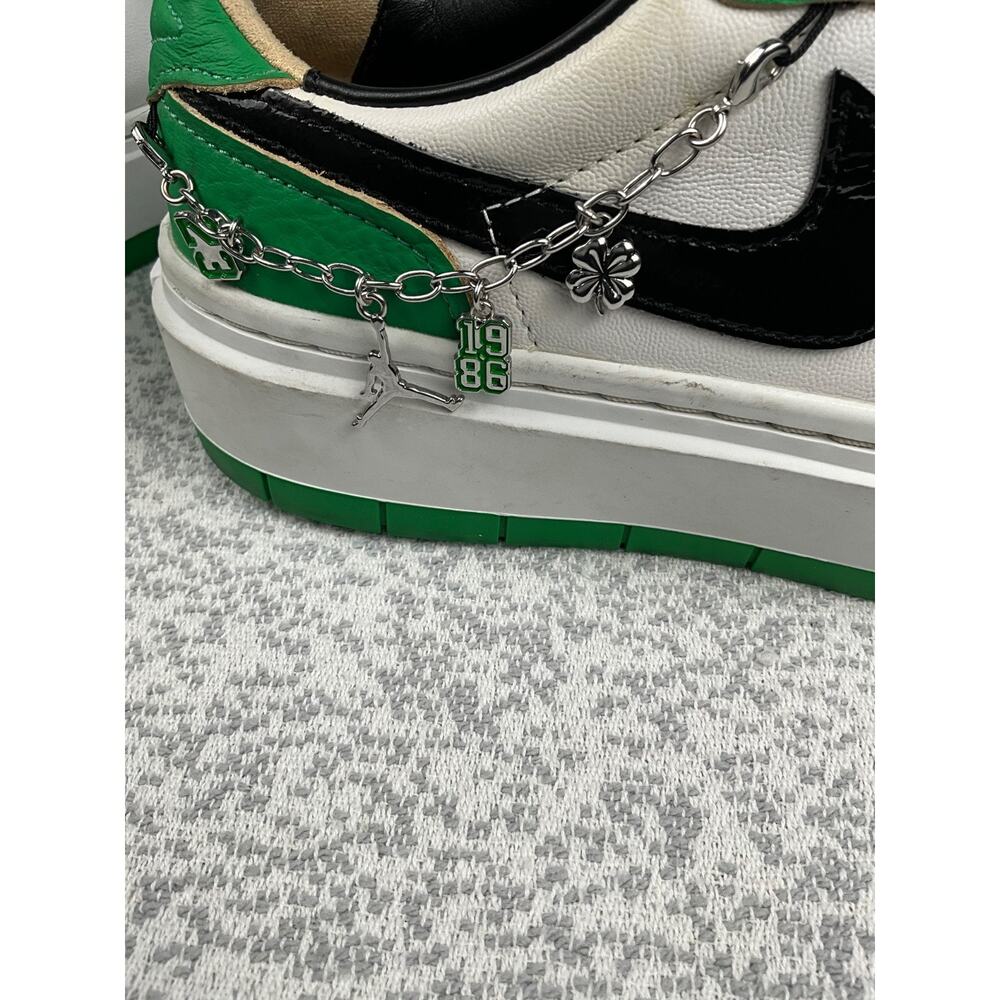Jordan 1 Elevate Low SE Lucky Green Women's 9 Platform DQ8394-301 Lucky Lows - Picture 14 of 16